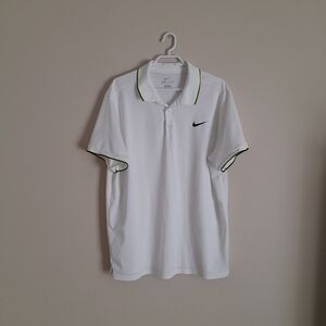 Nike Men's White Polo Shirt Size XXL